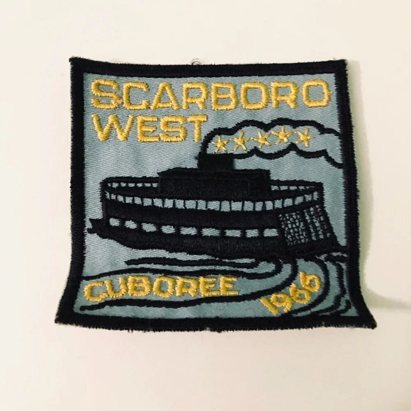 Vintage Lot of 4 Boy Scouts  Canada Camping Scarboro West Patches - Picture 9 of 11